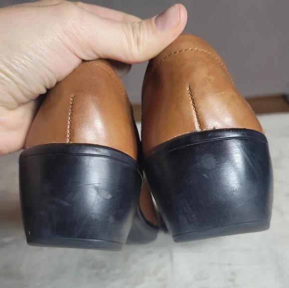 *LAST CHANCE* Clarks Bendables 62954 sz 9M Brown Slip on Loafers - Picture 5 of 10